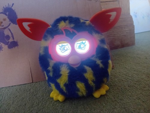 Hasbro furby boom blue - boom,