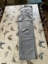 Gap Men's Grey ‘Khaki’ Trousers 34/34 Slim Fit