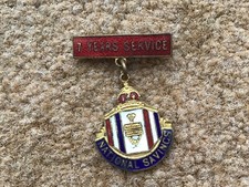 VINTAGE ENAMEL BADGE NATIONAL