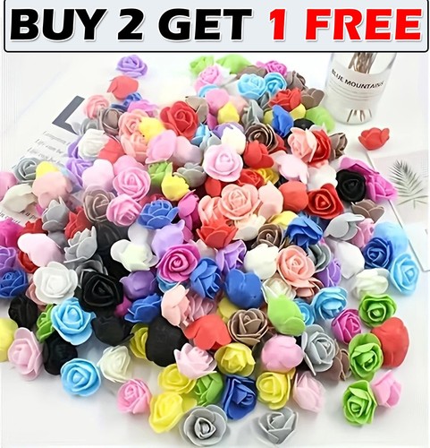 100 foam mini roses - foam,