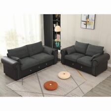 Luxury 2, 3 Seater Fabric High