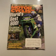 1988 July Motor Cyclist magazine Worlds Best 600 Cc Bikes    (CP263)
