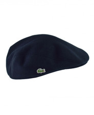 LACOSTE WOOL BROADCLOTH FLAT CAP RK9814-166 Navy S
