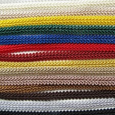 SCROLL BRAID 10mm Width Per Metre Upholstery Furnishing Gimp Trim DISCOUNT 2+