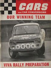 Cars & Car Conversions 10/1968 featuring Bond Equipe, Alfa Romeo, Fiat Abarth