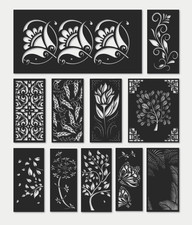 11 CNC LASER CUT FLORAL