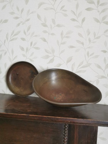 Vintage brass weighing scale - brass,