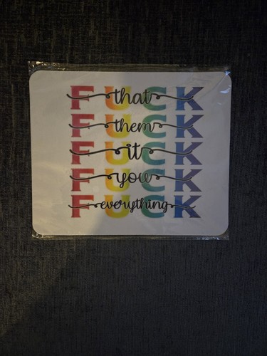 Novelty everything mouse - f**k,