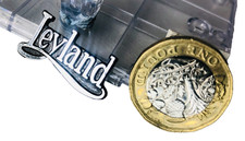 Badge Metal Leyland Car