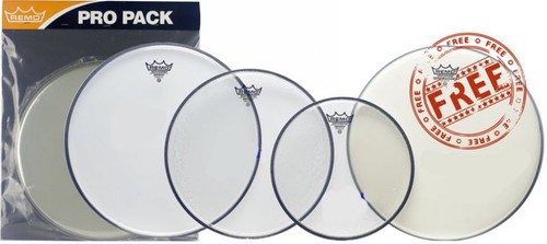 Remo emperor clear rock drum - rock,