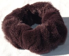 Fur Hair Bands Mink Velvet