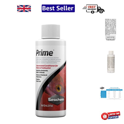 Prime 100ml water conditioner - prime,