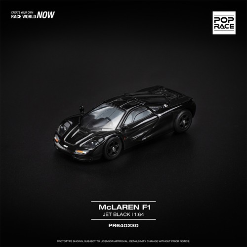 Pop race mclaren jet black - jet,