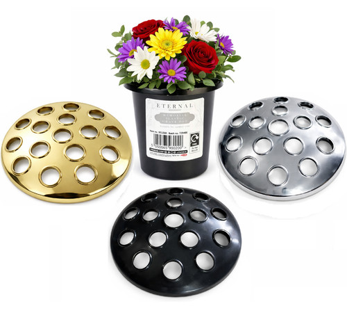 Grave pot insert with lid - grave,