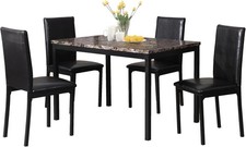 5 Piece Citico Metal Dinette