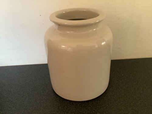 Stoneware jar rustic - stoneware,