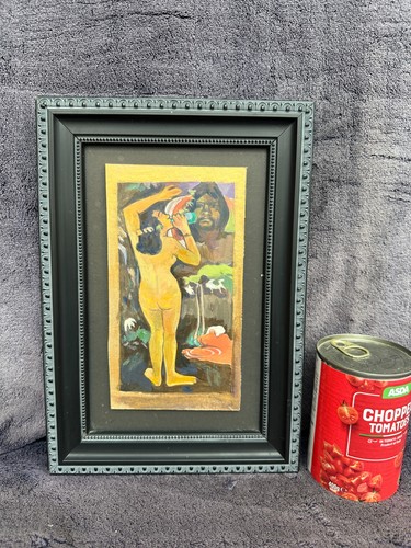 Small framed oil painting - framed,
