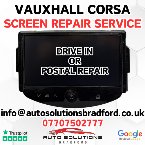 Vauxhall corsa touch screen - touch,