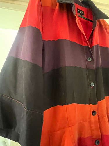 Hobbs shirt dress red - shirt,