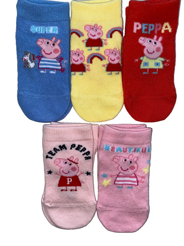 New 5prs girls peppa - 5prs, pig