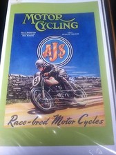 AJS Bike motorcycle Racing