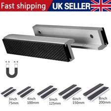 Hot Magnetic Soft Pad Jaws Rubber For Vise 4/5/6 inch Long Pad Bench Vice UK