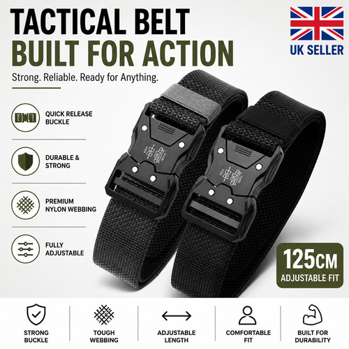 Men tactical belt - tactical,