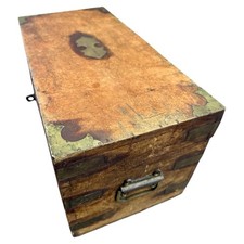 19th Century Camphor  Wood(?) Box 18”