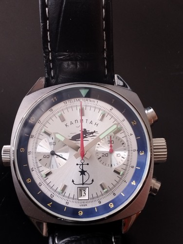 Poljot kapitan chronograph - kapitan,