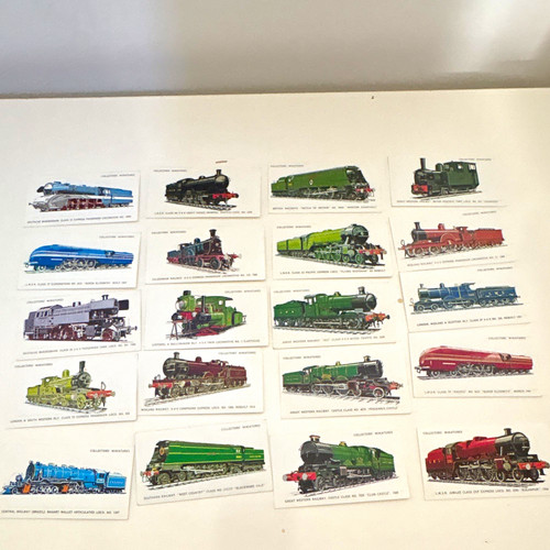 Railway trains locomotive - &,