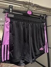 Adidas Women's Shorts M Black Polyamide with Polyester
