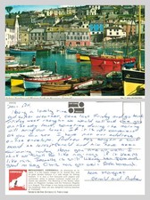 Vintage postcard fishing - vintage,