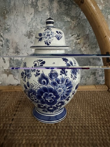 Vintage delft handpainted blue - vintage,