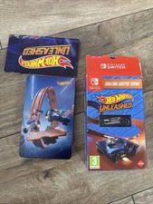 Nintendo Switch Hot Wheels Challenge Accepted Edition Steel Book And Car