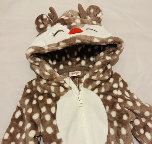 Christmas baby reindeer - christmas, hooded