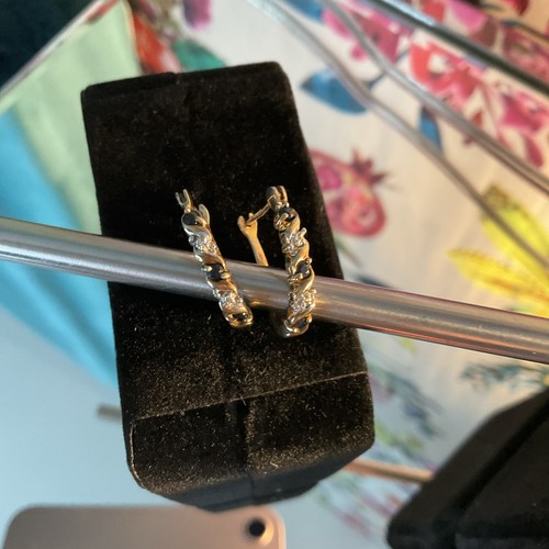 Vintage 9ct gold real sapphire - gold,