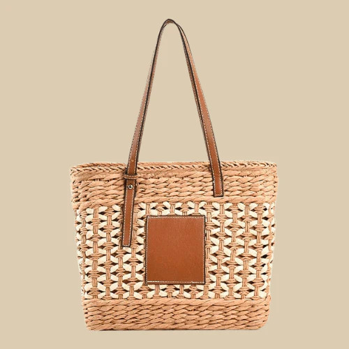 Straw beach bag for women - bag,