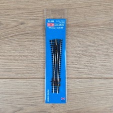 Peco SL-396 Medium Radius Left Hand Point Turnout Code 80 N Gauge Insulfrog New