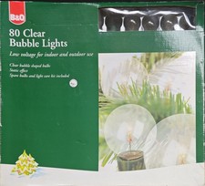 B&Q Vintage 80 Clear Bubble