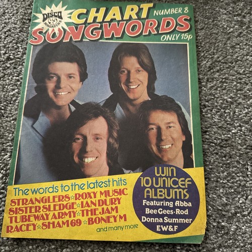 Disco chart songwords - 45, no
