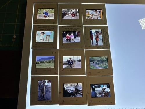 Vtg slides 70s - 70s, taiwan