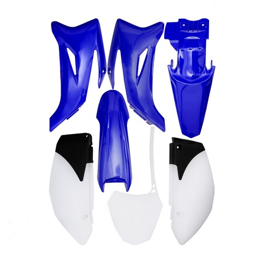 Blue white body - white,