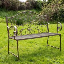 Forest Steel Garden Bench