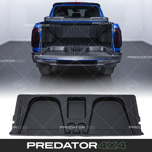 Black tailgate cover bench - black,