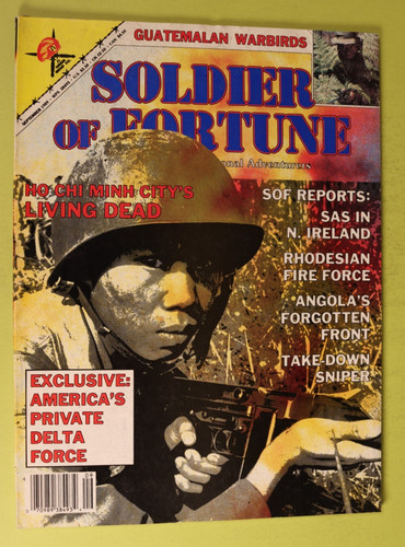 Soldier fortune magazine - soldier, of