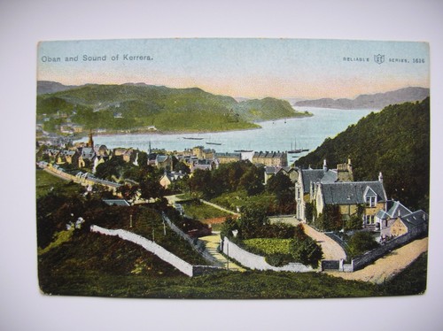 Oban postcard and the - -,