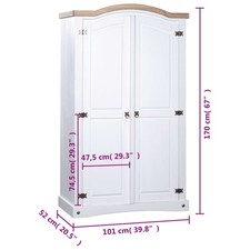 Rustic Mexican Pine Wood