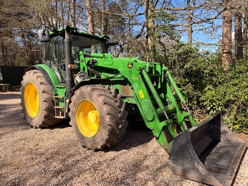 John deere tractor 6150r - john,