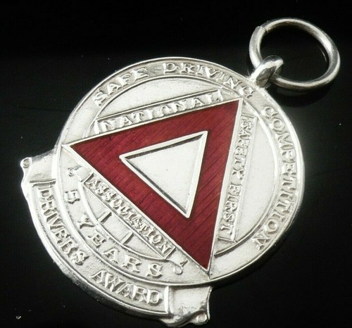 Sterling silver enamel pocket - sterling,