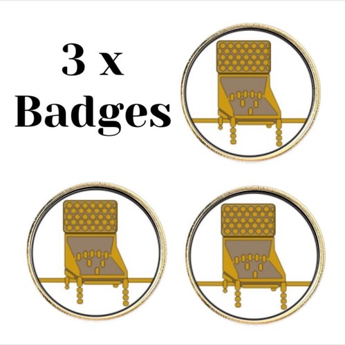 Chair skittles lapel - 3, x